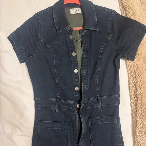 Denim Jumpsuit - Picture 3 of 3
